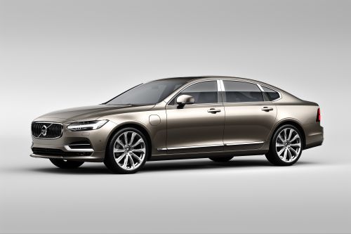 Volvo S90 Excellence exterior front 3/4