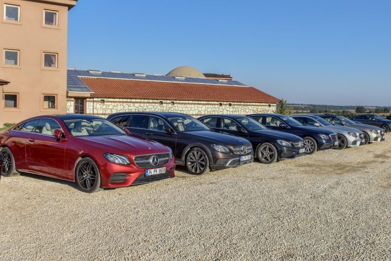 Yeni Mercedes-Benz E-Serisi Ailesi Test Araçları