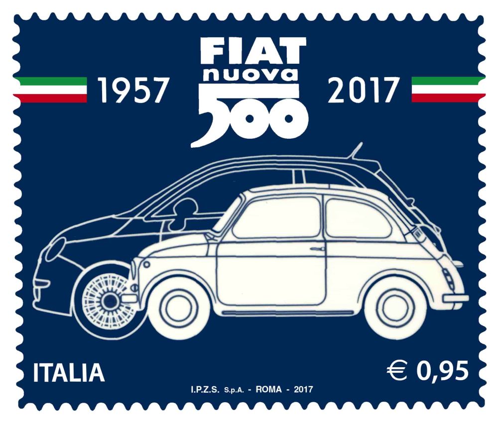 Fiat 500 Özel Pul