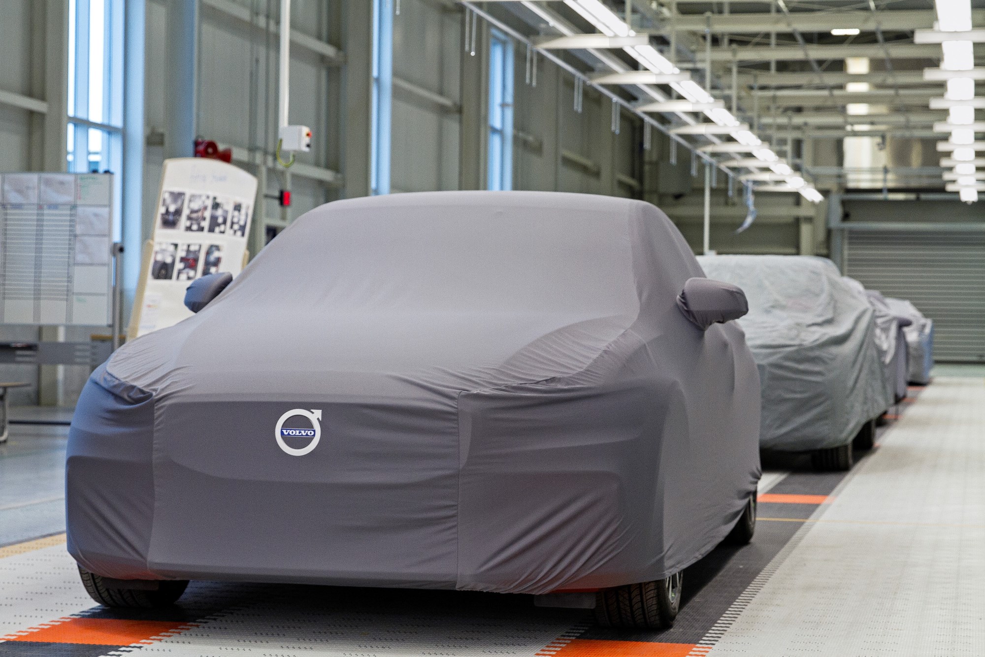 Volvo's new manufacturing plant in South Carolina, USA