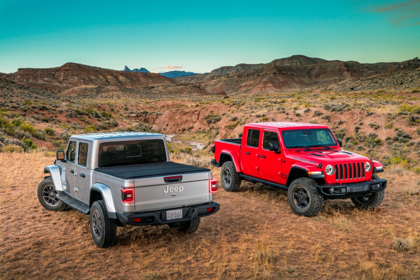 2020 Jeep® Gladiator Overland and Gladiator Rubicon