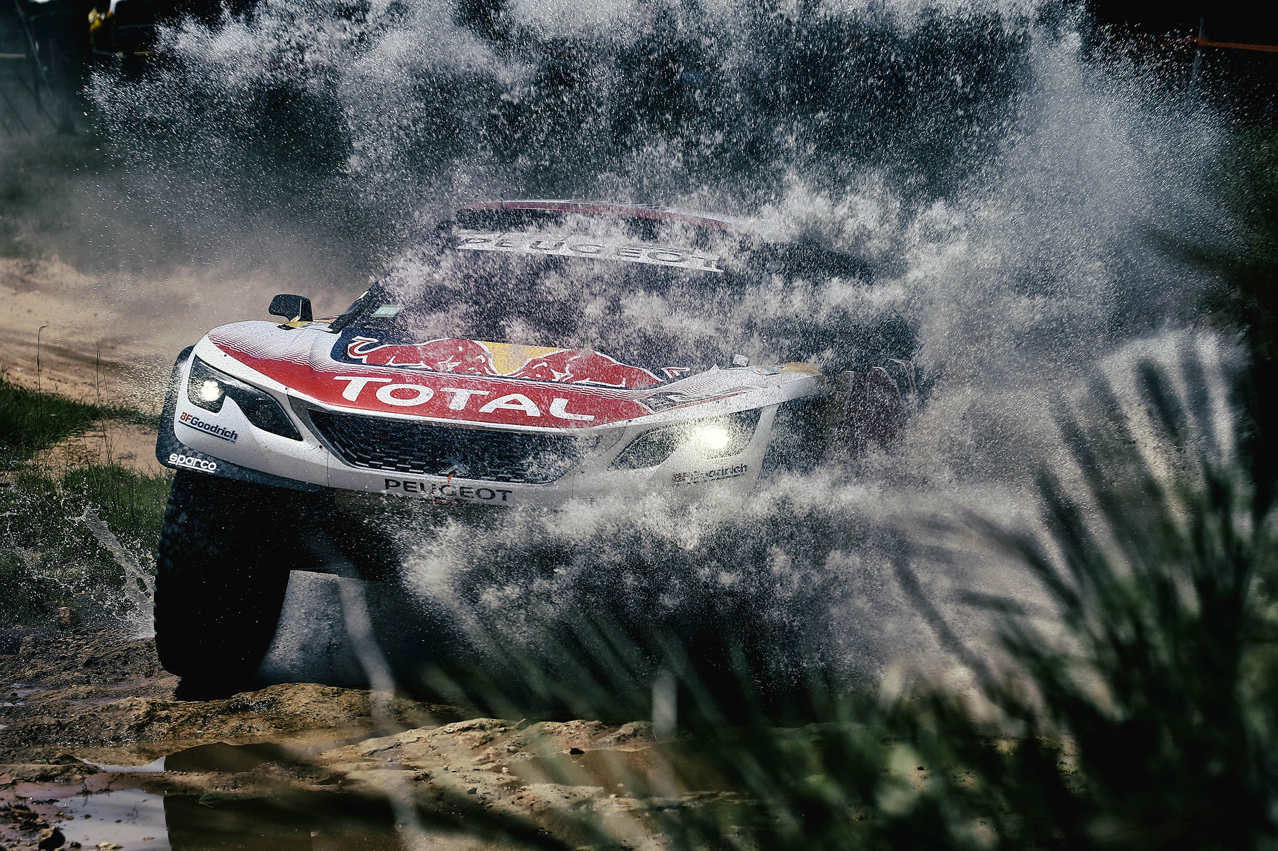 307 DESPRES CYRIL - CASTERA DAVID - TEAM PEUGEOT TOTAL PEUGEOT 3008 DKR action during the Dakar 2017 Paraguay Bolivia Argentina , Etape 1 - Stage 1, Asuncion - Resistencia,  January 2 - Photo Frederic Le Floc'h / DPPI