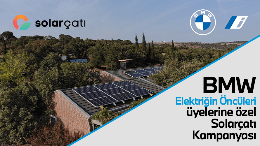 BMW Elektriğin Öncüleri Güneşten Elektrik Üretecek