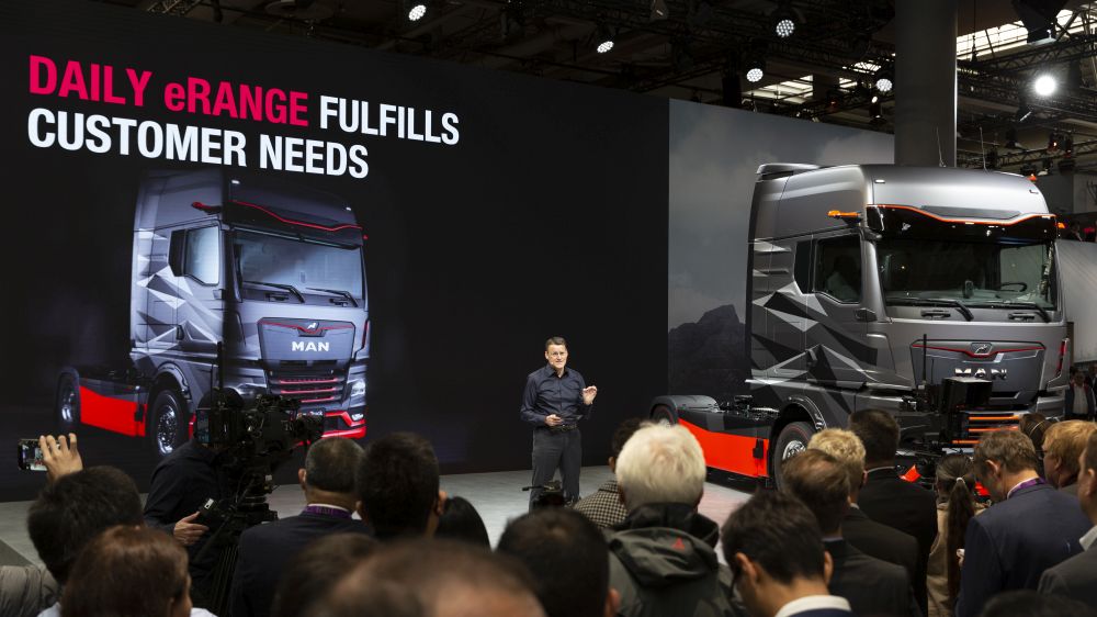 MAN Truck & Bus SE, Press Conference 2022, 19.09.2022, IAA Transportation 2022 MAN Truck & Bus SE, Pressekonferenz 2022, 19.09.2022, IAA Transportation 2022